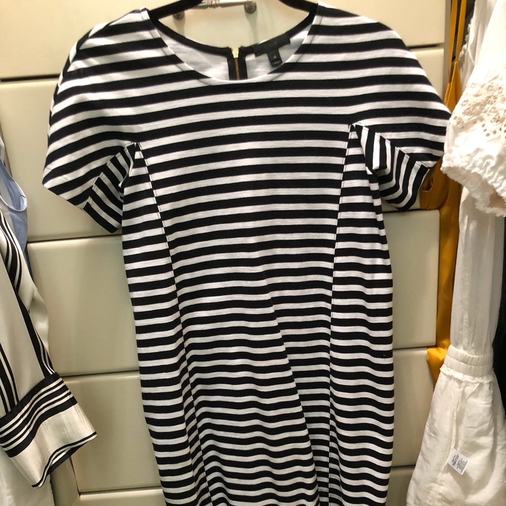 J crew fitted dress